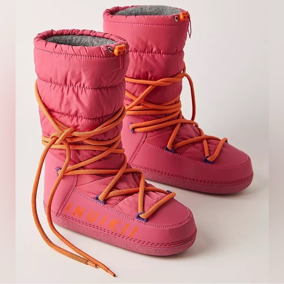 Free People X Inuikii Mountain High Snow Boots - Picture 1 of 8